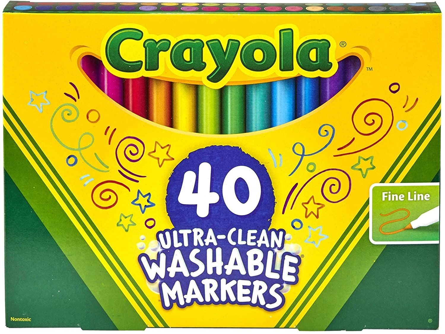 Ultra-Clean Fine Line Markers - 40 piece(s) Multi Colour