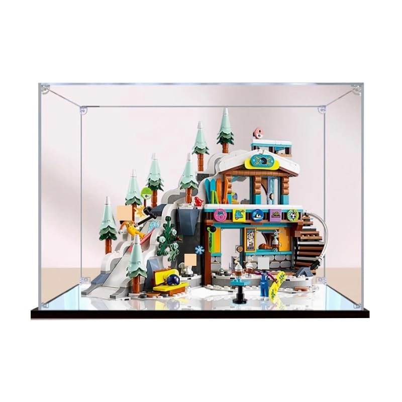 HCAEIOFJ Clear Acrylic Display Case - Lego Friends