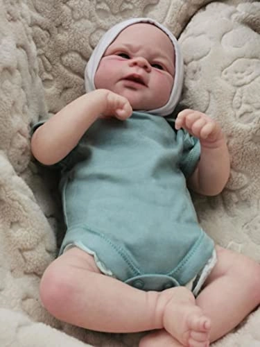 Elijah Reborn Baby Doll - 46 cm Blue Eyes