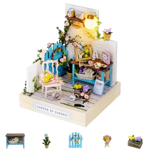 DIY Miniature House Kit - Vintage Coffee Shop