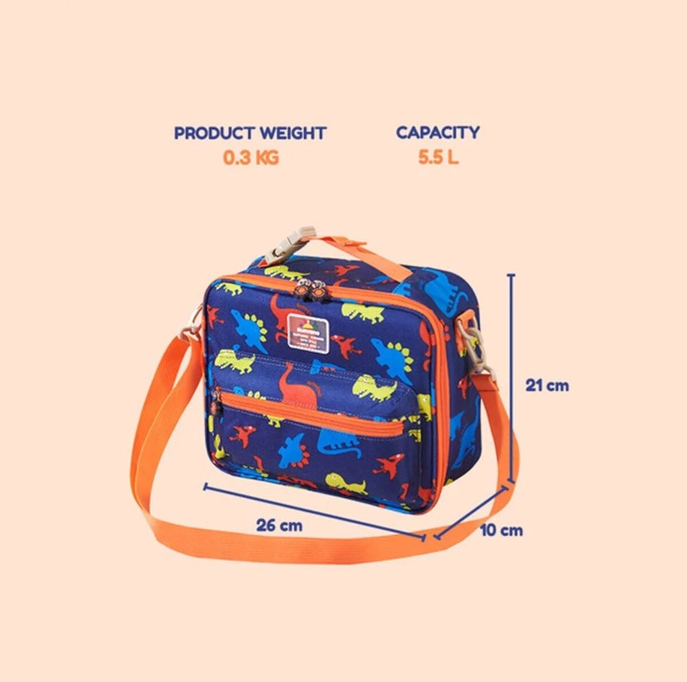 Lunch Bag - Dino Blue 5.5L