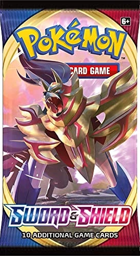 Pokémon Sword & Shield Booster Pack - 10 game cards