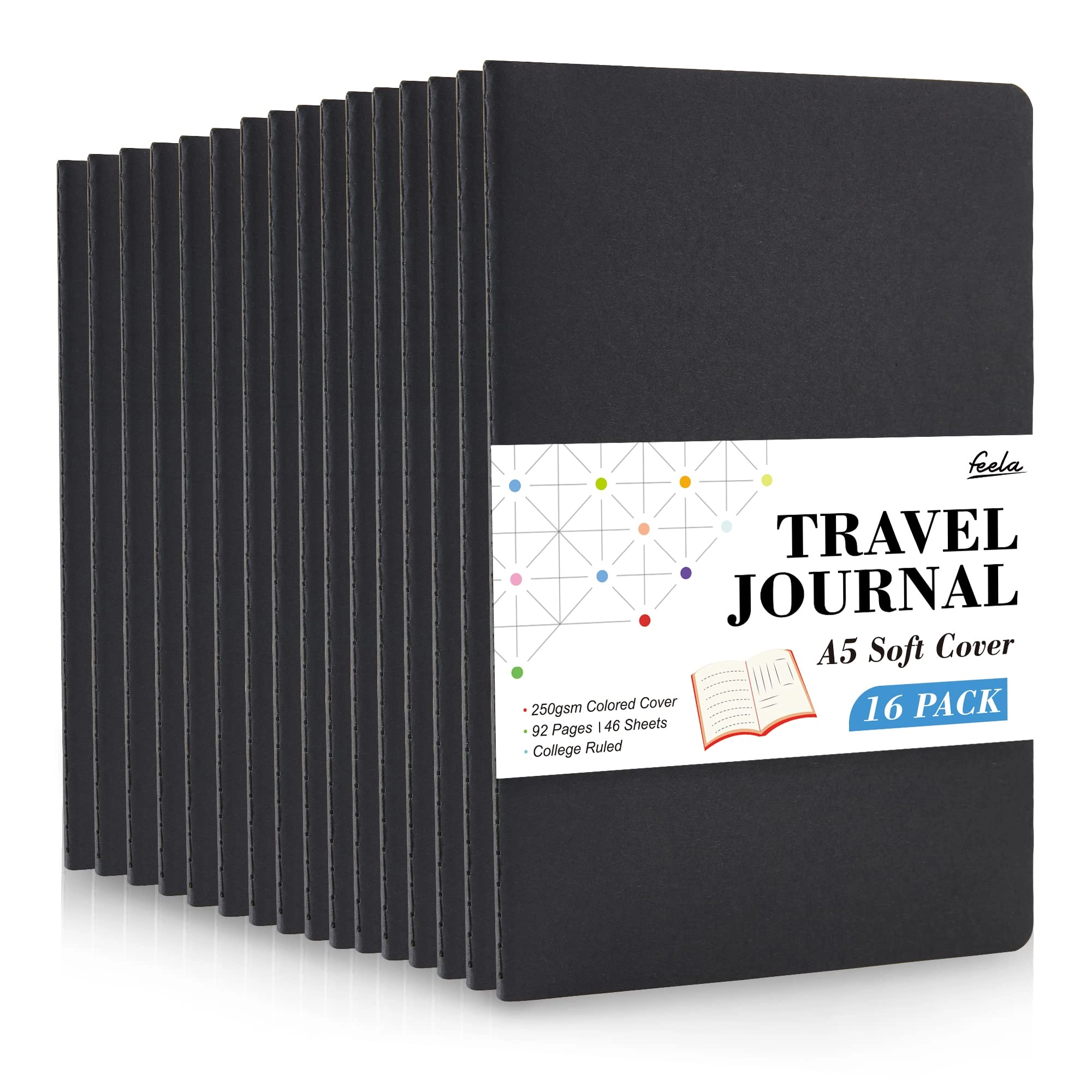 Soft Cover Notebooks A5 Softcover - Blank 46 Sheets