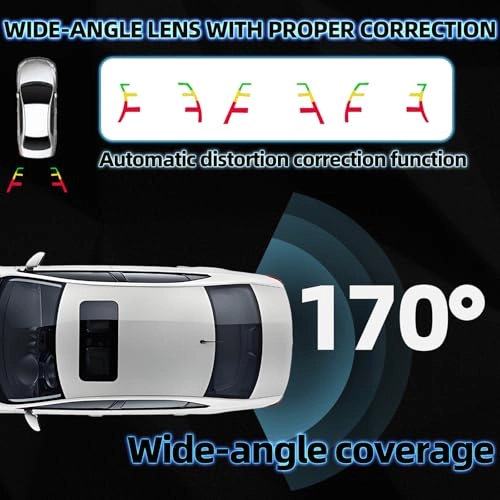 Rear View Backup Camera - NIGHT VISION RCA USB 1080P