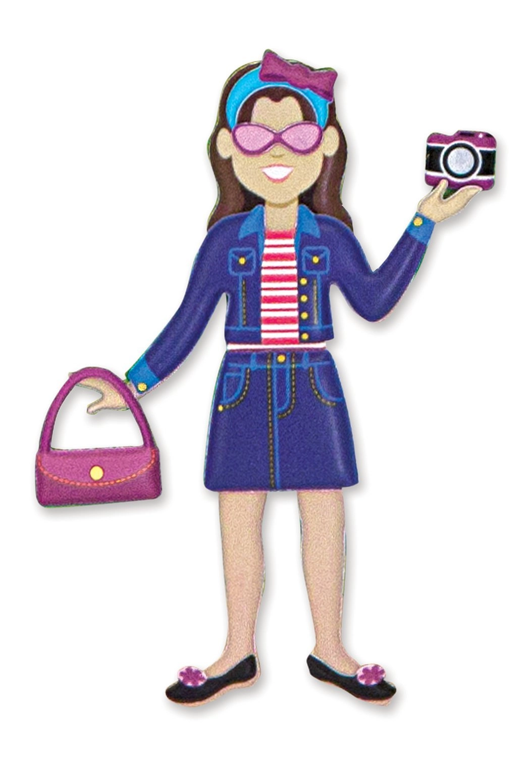 Dress Up Activity Sticker Book 76 pcs