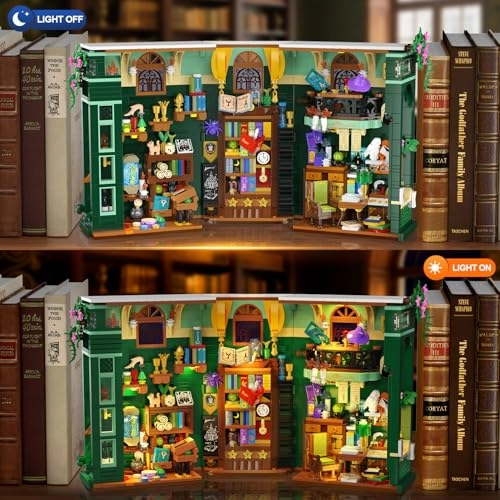 Owl Station Book Nook - 1242 pcs Light