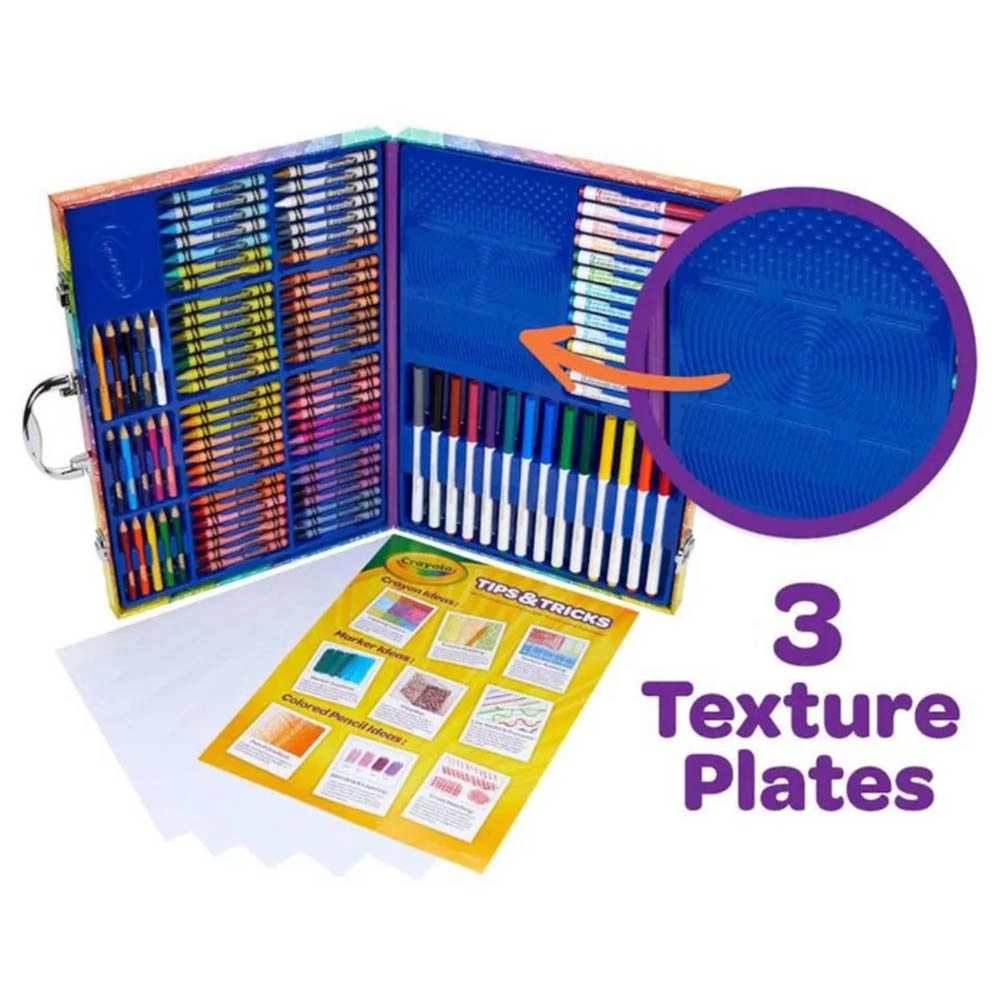 Imagination Art Set - 115 piece(s) 14 Washable Super Tips Markers 15 Short Colored Pencils 14 Washable Pip Squeaks Skinnies Markers 56 Crayons