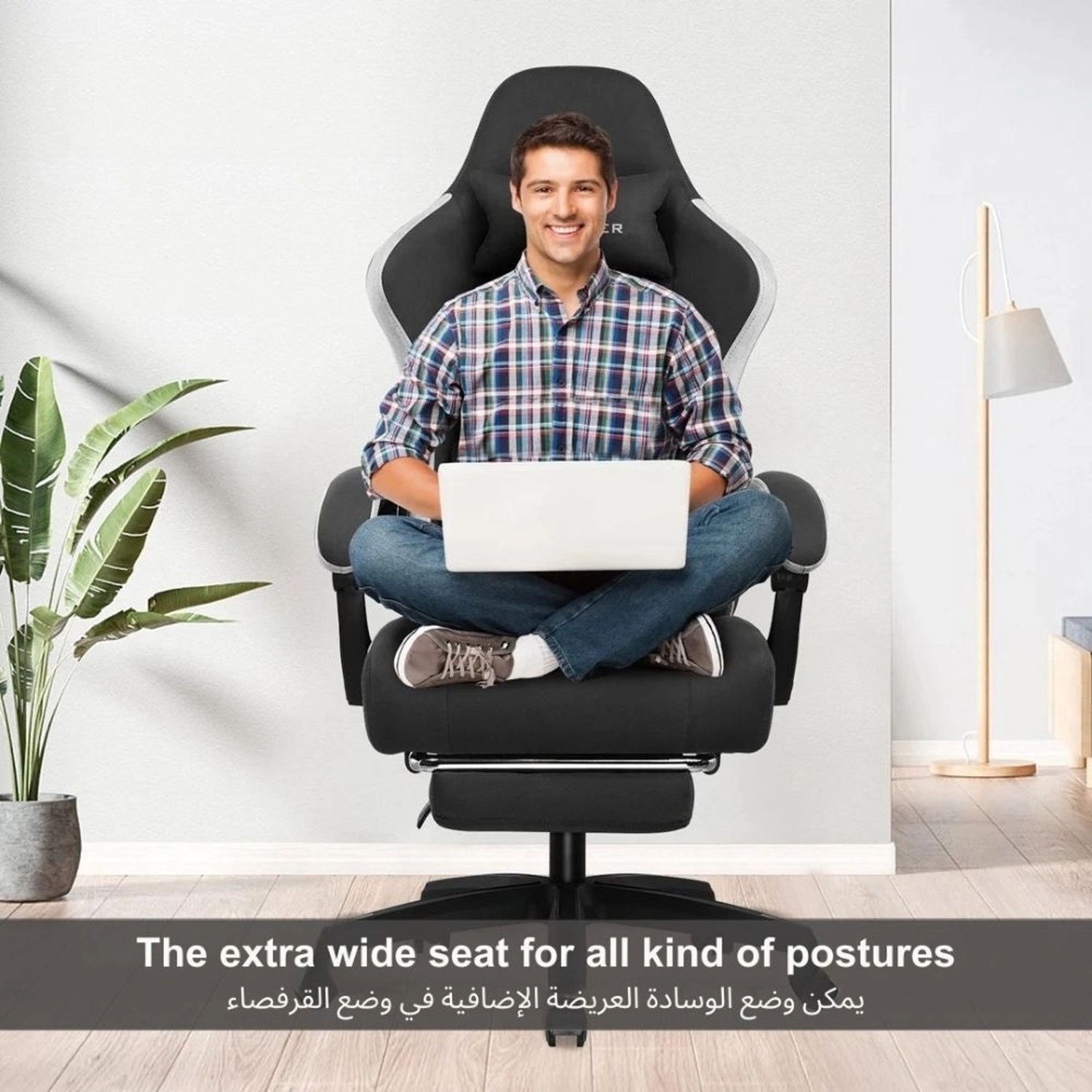 GT829 - Gaming Chair Black