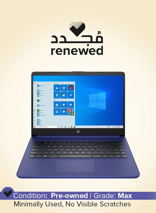 HP (Renewed) DQ Series Notebook 14-DQ0055DX - 14'' Celeron N4120 4GB DDR4 64GB SSD