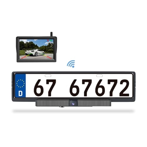 Solar Backup Camera - Night vision Wireless 800x480 pixels