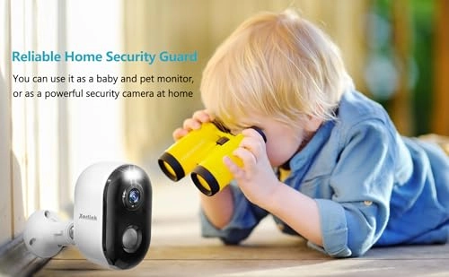 Outdoor Solar Security Camera 2K