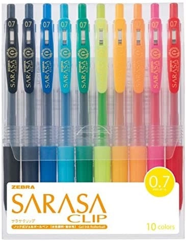 DAILYNEEDS UAE Sarasa Clip - 10pcs 0.7mm