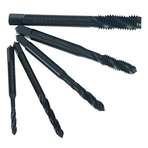 6542HSS - 5 pieces M3 * 0.5/m4*0.7/m5*0.8/m6*1.0/m81.25