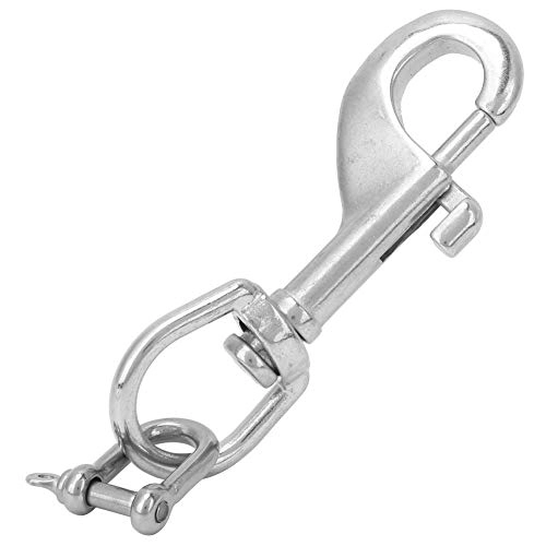 Single End Bolt Snap - stainless steel 57g