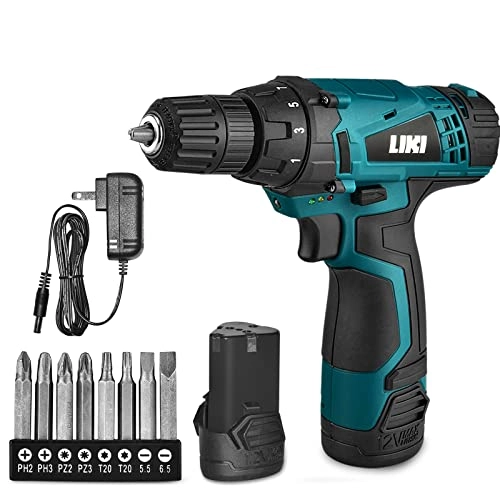 Drilling Machine - 700 RPM Lithium Ion Black Blue