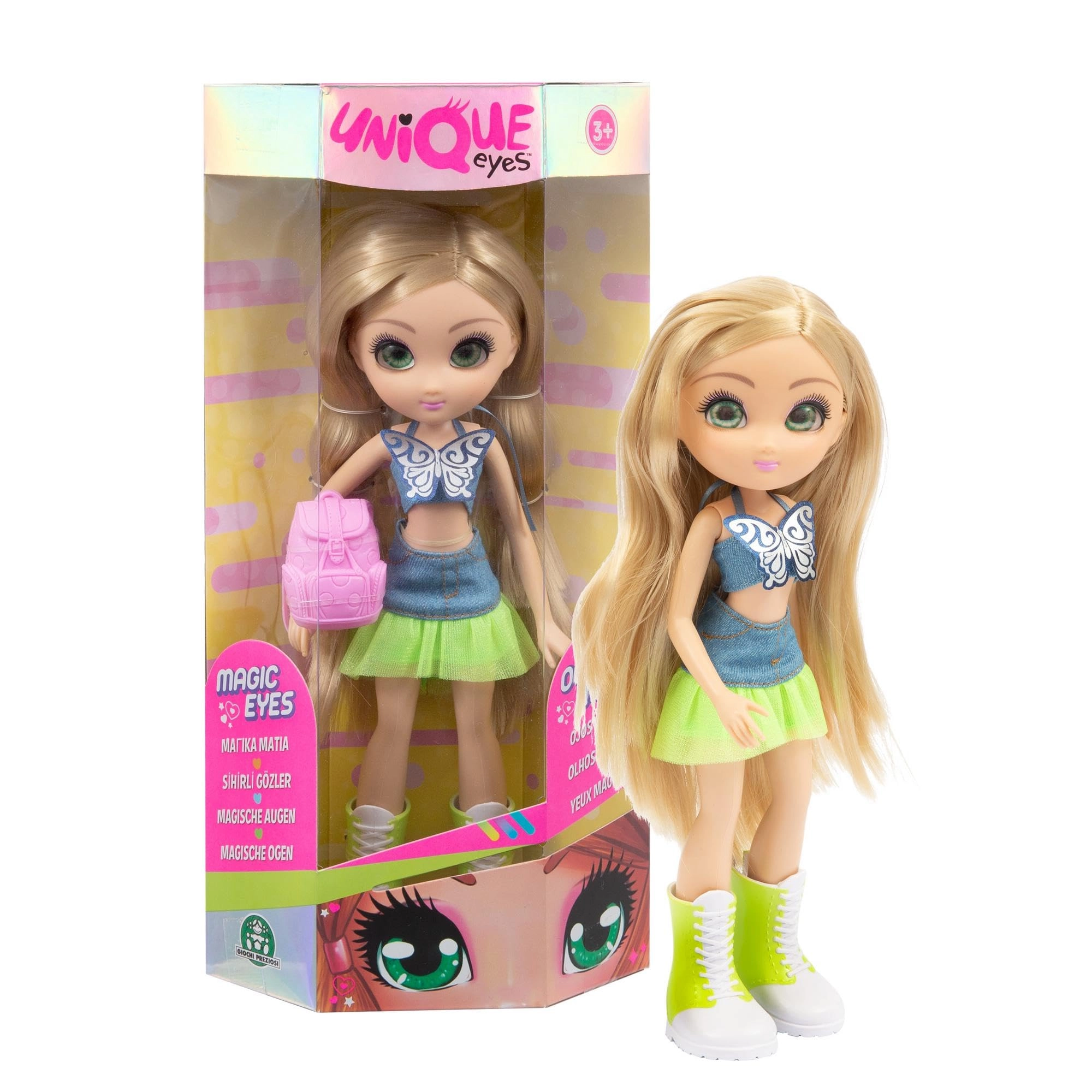 GP TOYS FR Amy Doll - 25 cm UNIQUE EYES Spring/Summer
