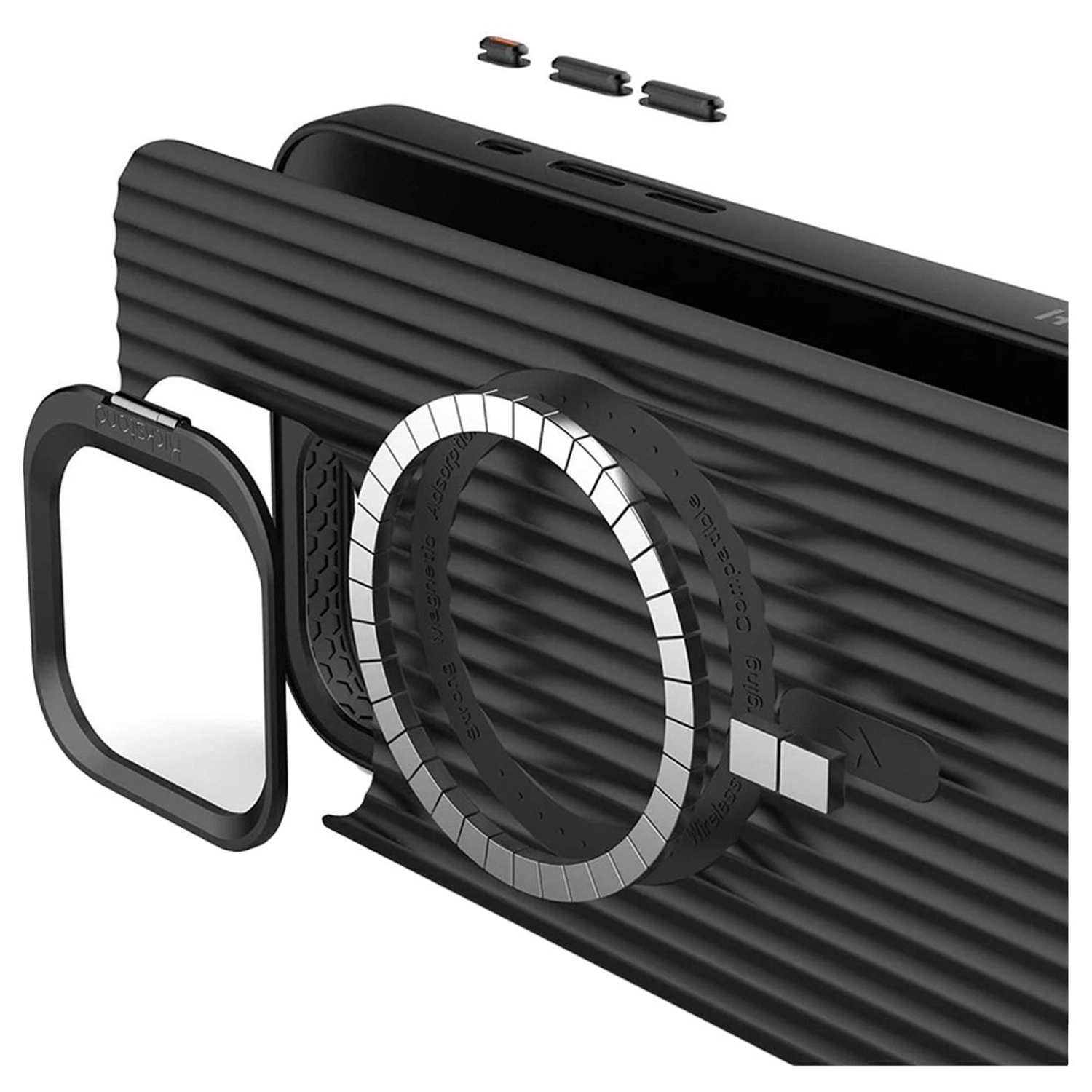 Case Built-In Kickstand with MagSafe for iPhone 16 Pro