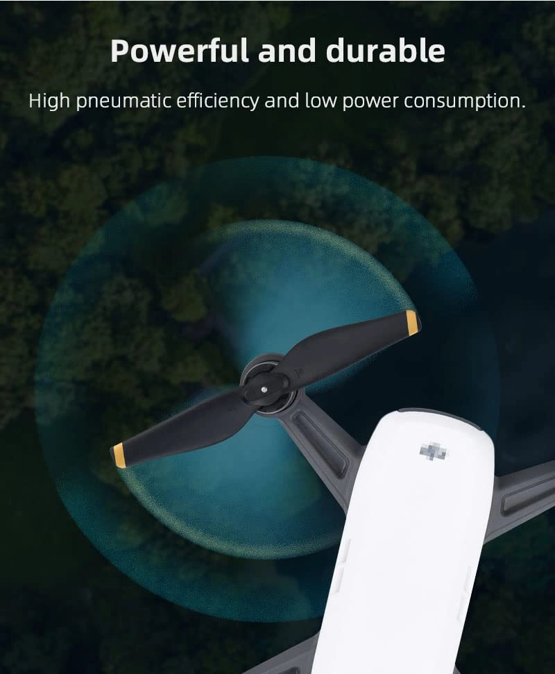 Replacement Propeller - For Spark 2pair black gold