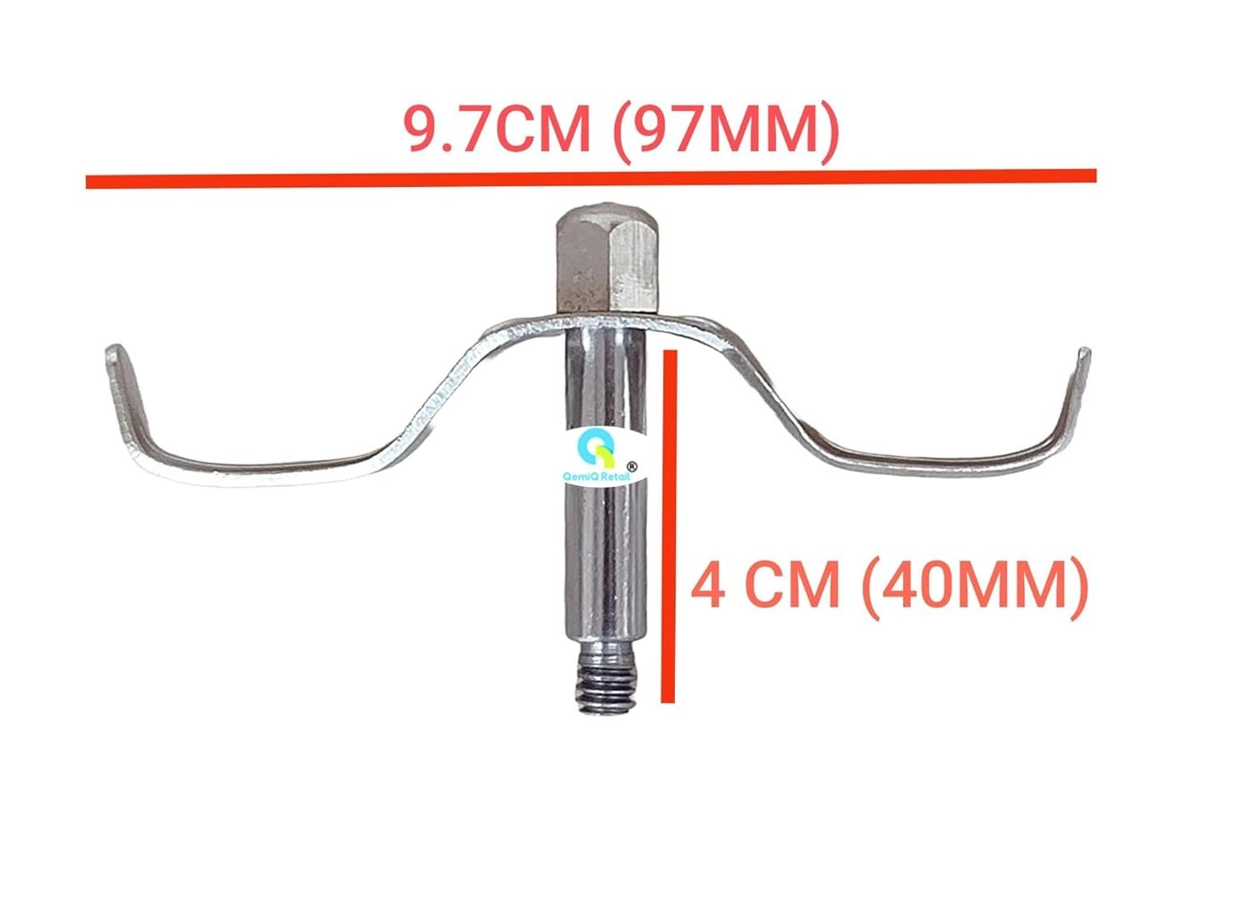 Mixer Grinder Chutney Jar Blade Set with Coupler - stainless steel blade shaft