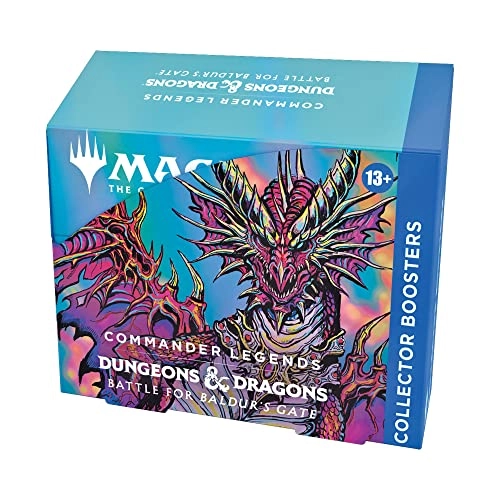 Commander Legends: Battle for Baldur’s Gate Collector Booster Box - 12 Packs 180 Magic Cards