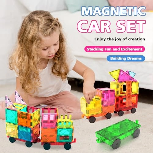 Magnetic Car Set - 4 pcs