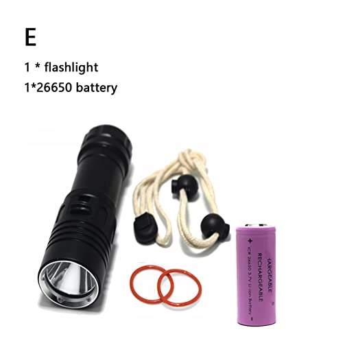 Professional Submersible Light - 5000 lumens 100M 18650/26650