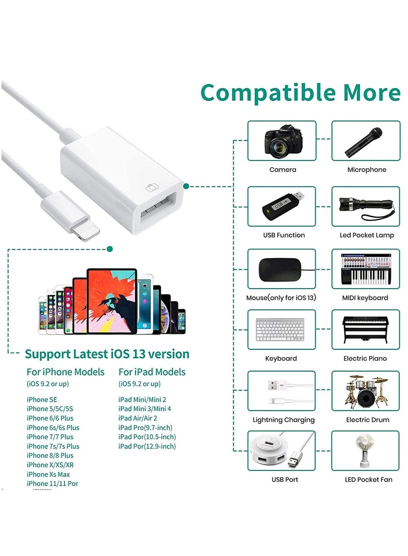 Lightning to USB 3.0