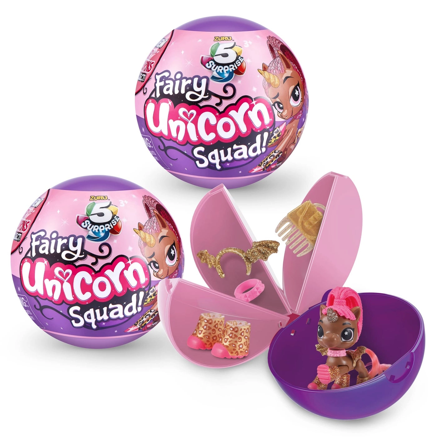 5 SURPRISE Unicorn Squad Fairy Tails Series 3 (7782) 2 pcs