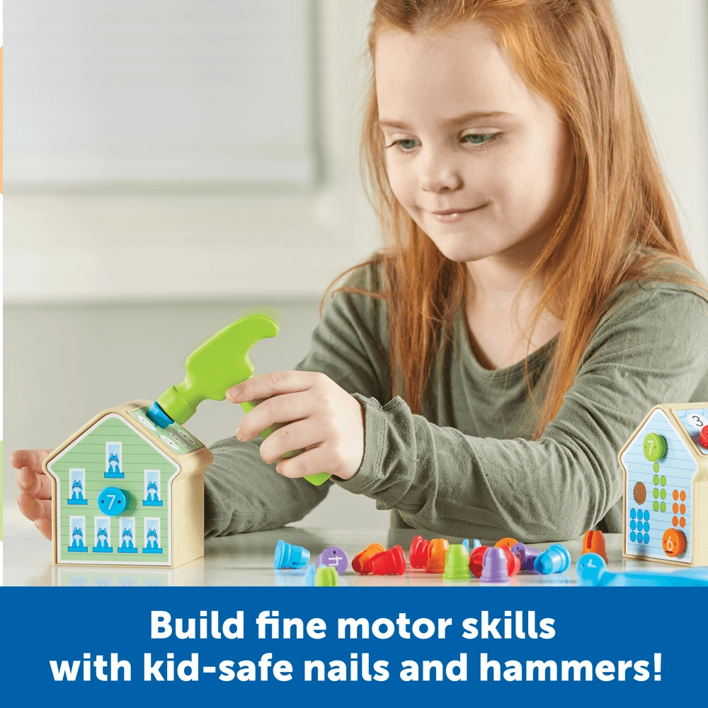 Number Nails Activity Set - 4+