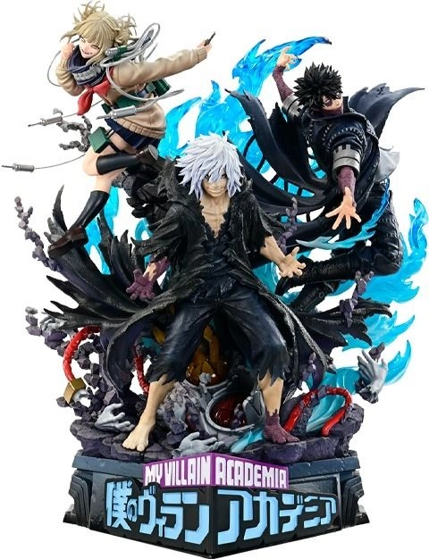 Prime 1 Studio Tomura Shigaraki + Dabi + Himiko Togo - My Hero Academia