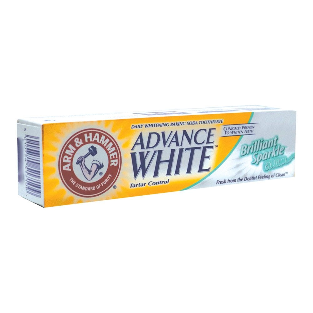 Arm and Hammer Advance White Brilliant Sparkle Cream Toothpaste 115 g