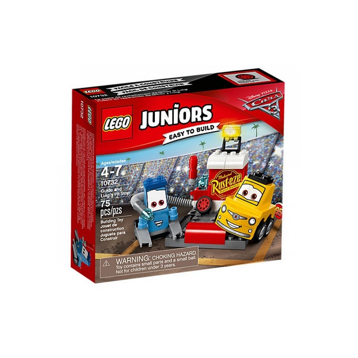 LEGO Guido and Luigi's Pit Stop (10732) - Vehicle Disney Pixar Cars 3