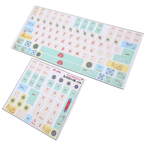 Mechanical Keyboard Stickers - PVC 84-108 key