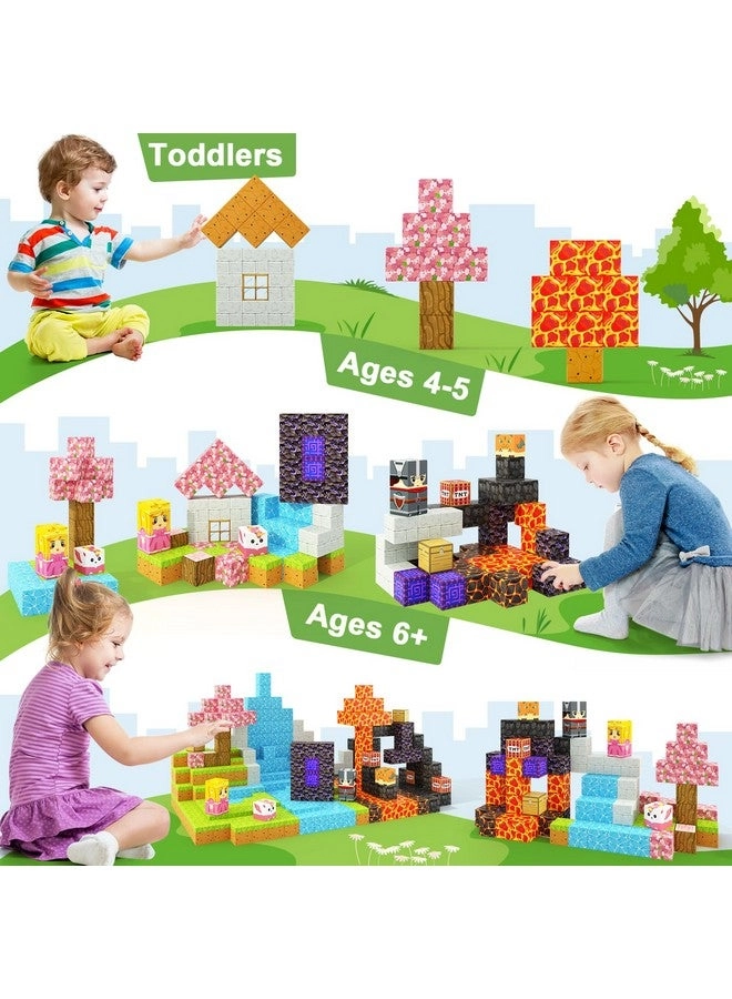 Build Mine Magnet World Magic Portal Set - Minecraft