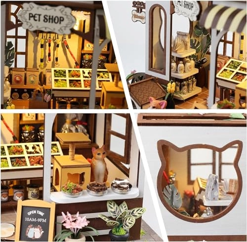 Miniature Dollhouse Kit - Pet Store