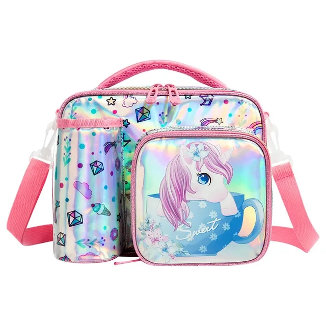Bento Lunch Bag - Unicorn Pink 7L