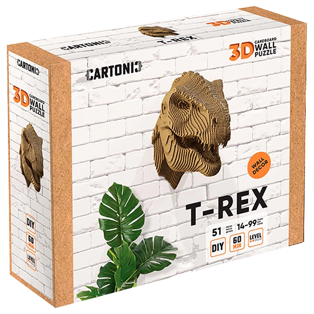 T-Rex 3D Puzzle (CWREX) - 51 pcs