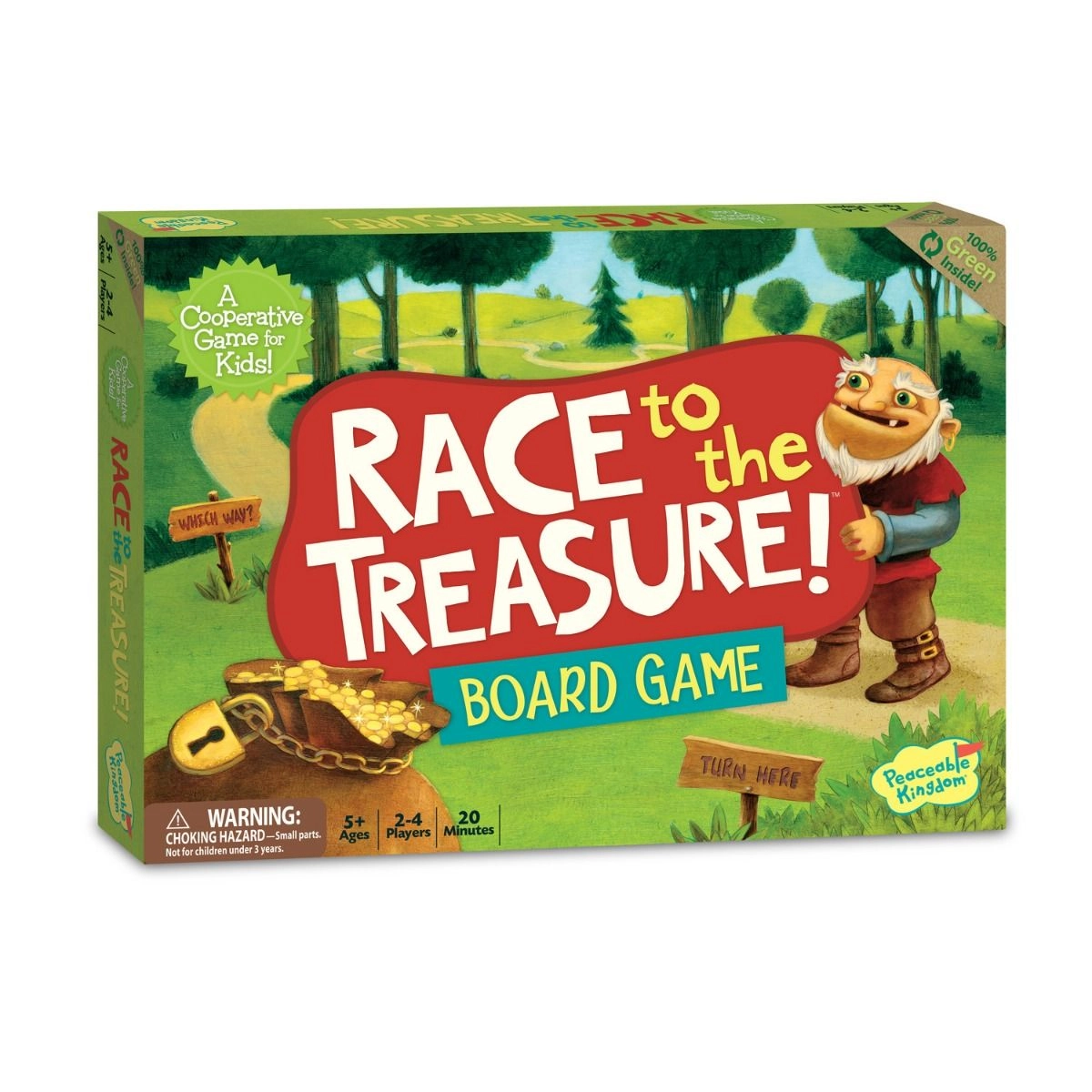 Peaceable Kingdom Race To The Treasure - 5+