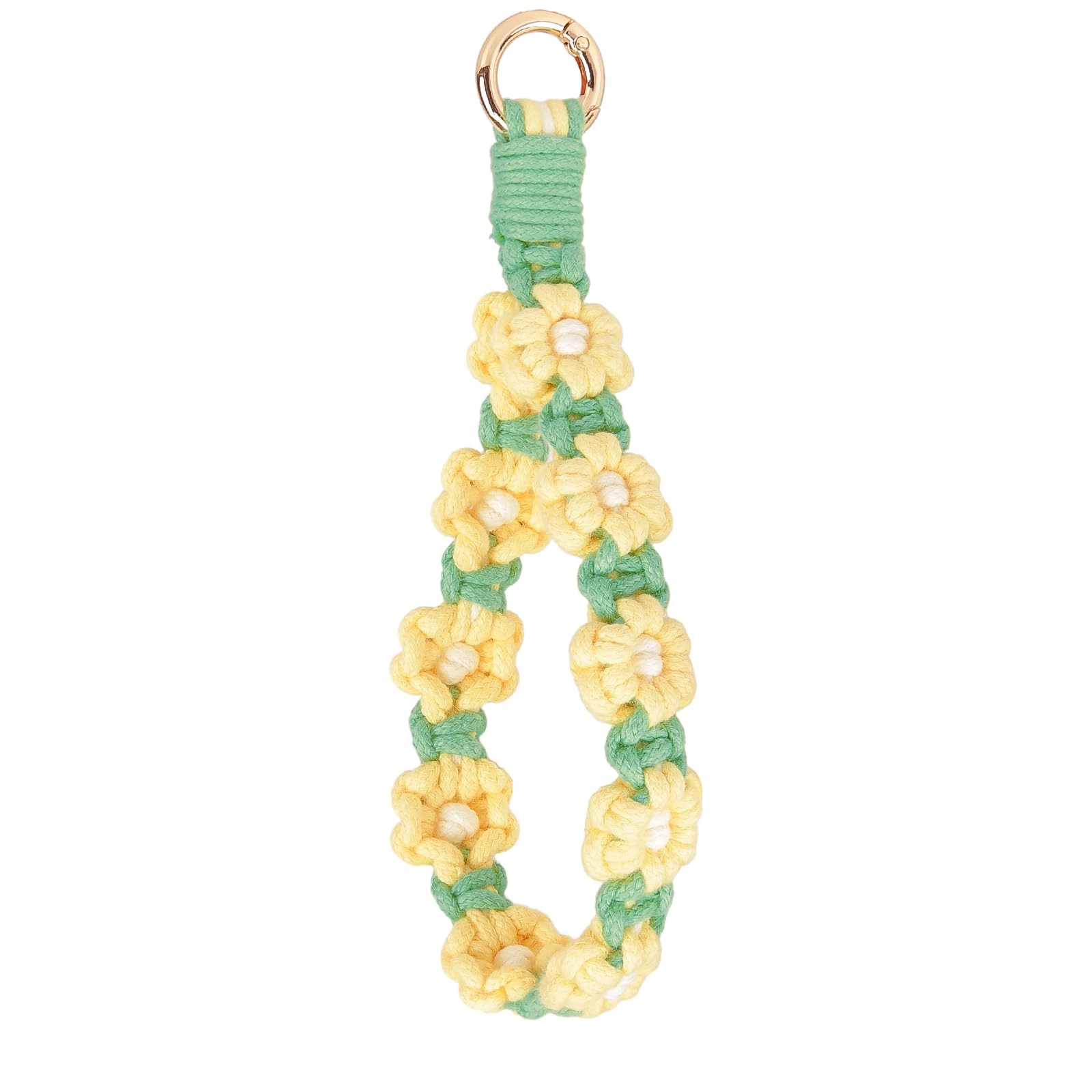 Boho Macrame Keychain - Car