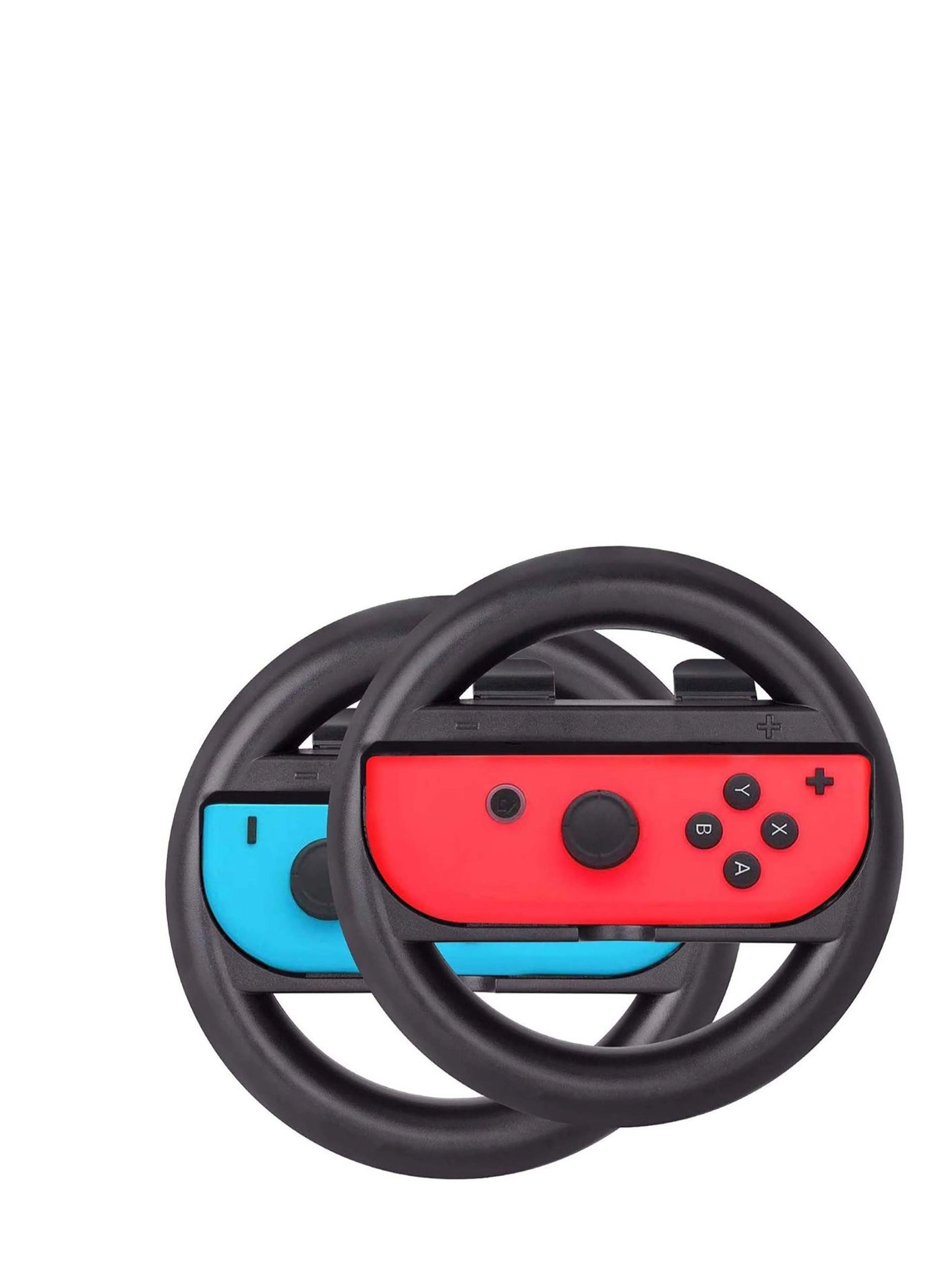 SYOSI Joy-Con Grip Steering Wheel - Black Nintendo Switch