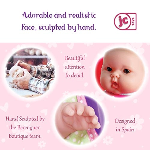 Lots to Love Babies - 14" 4 Piece Bath Time Gift Set Pink