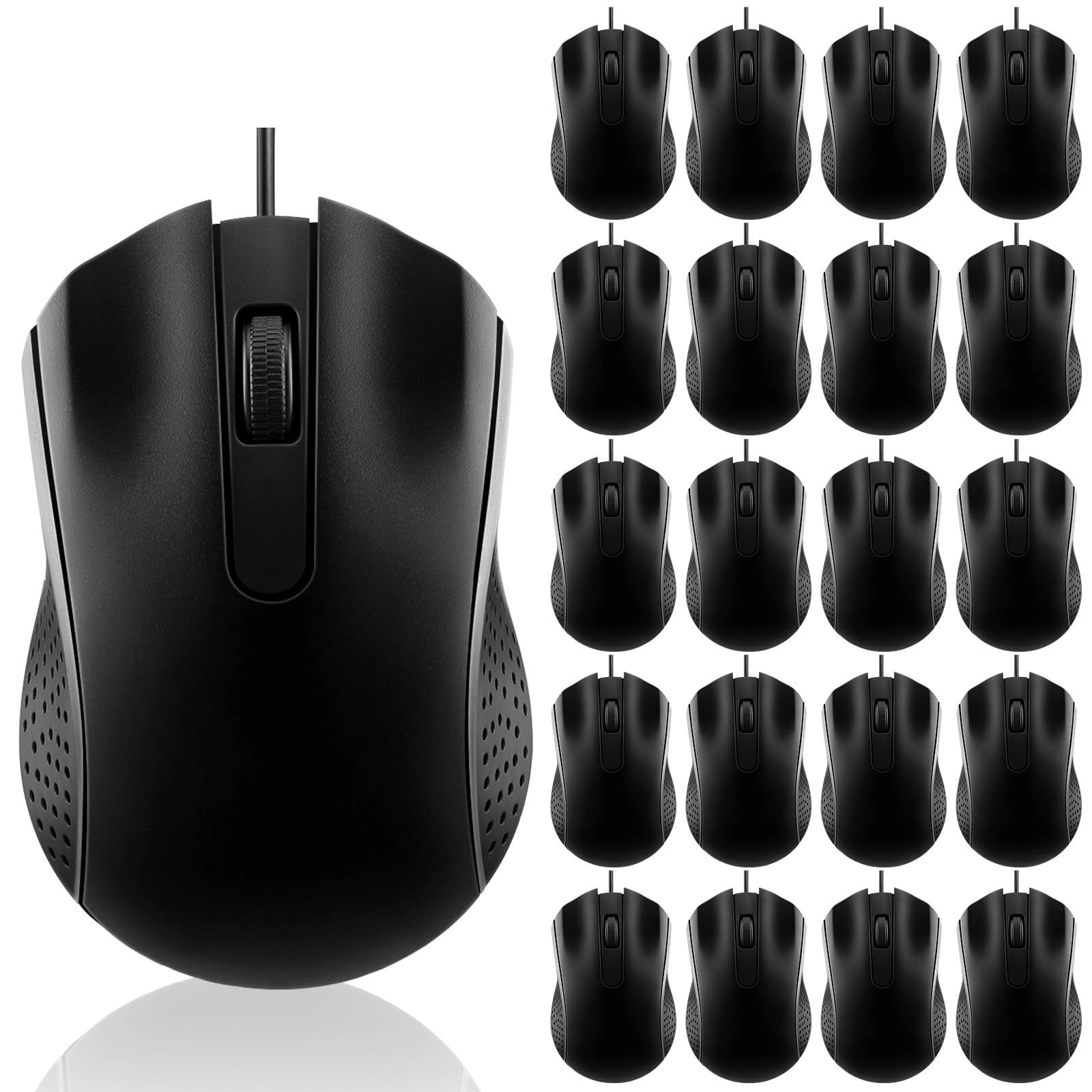 Tellegloww Computer Mouse - Wired USB