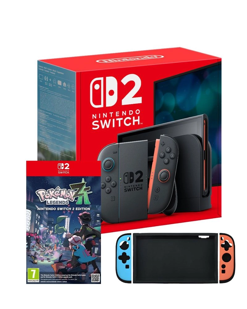 Nintendo Switch 2 - 256GB + Pokemon Legends Z-A + Silicone Protective Case