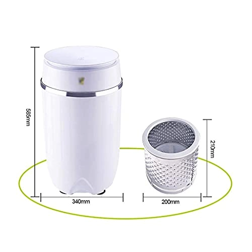 Portable Washing Machine - Mini Single Tub Timing Function