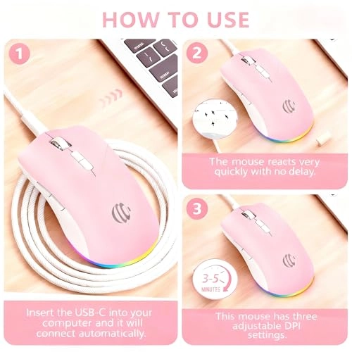 7-Button Corded Mouse - USB