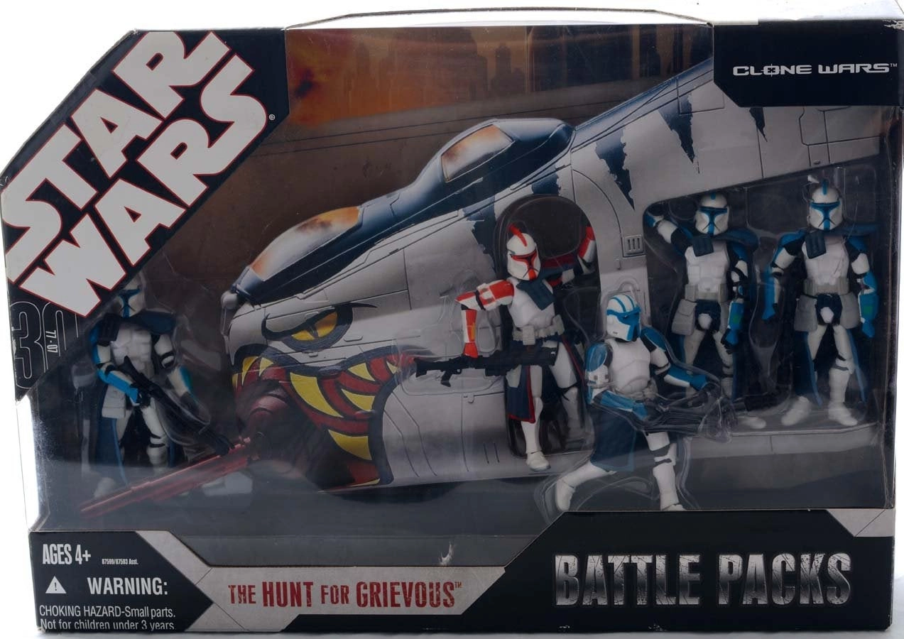 Star Wars Battle Packs - The Hunt for Grievous (TWM1) 5 pcs