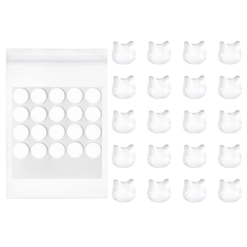 Transparent Glass Long Nail Keyboard Caps