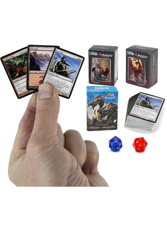 World’s Smallest Ajani Vs. Nicol Bolas + Heroes Vs. Monsters