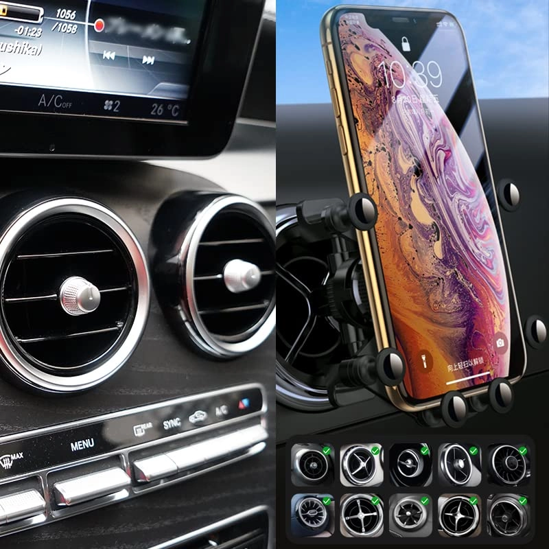 Car Phone Holder Mount - A-Class|B-Class|C-Class|E-Class|S-Class|GLA-Class|GLB-Class|GLC-Class|GLE-Class|GLS-Class|Mini Cooper 2016-2023