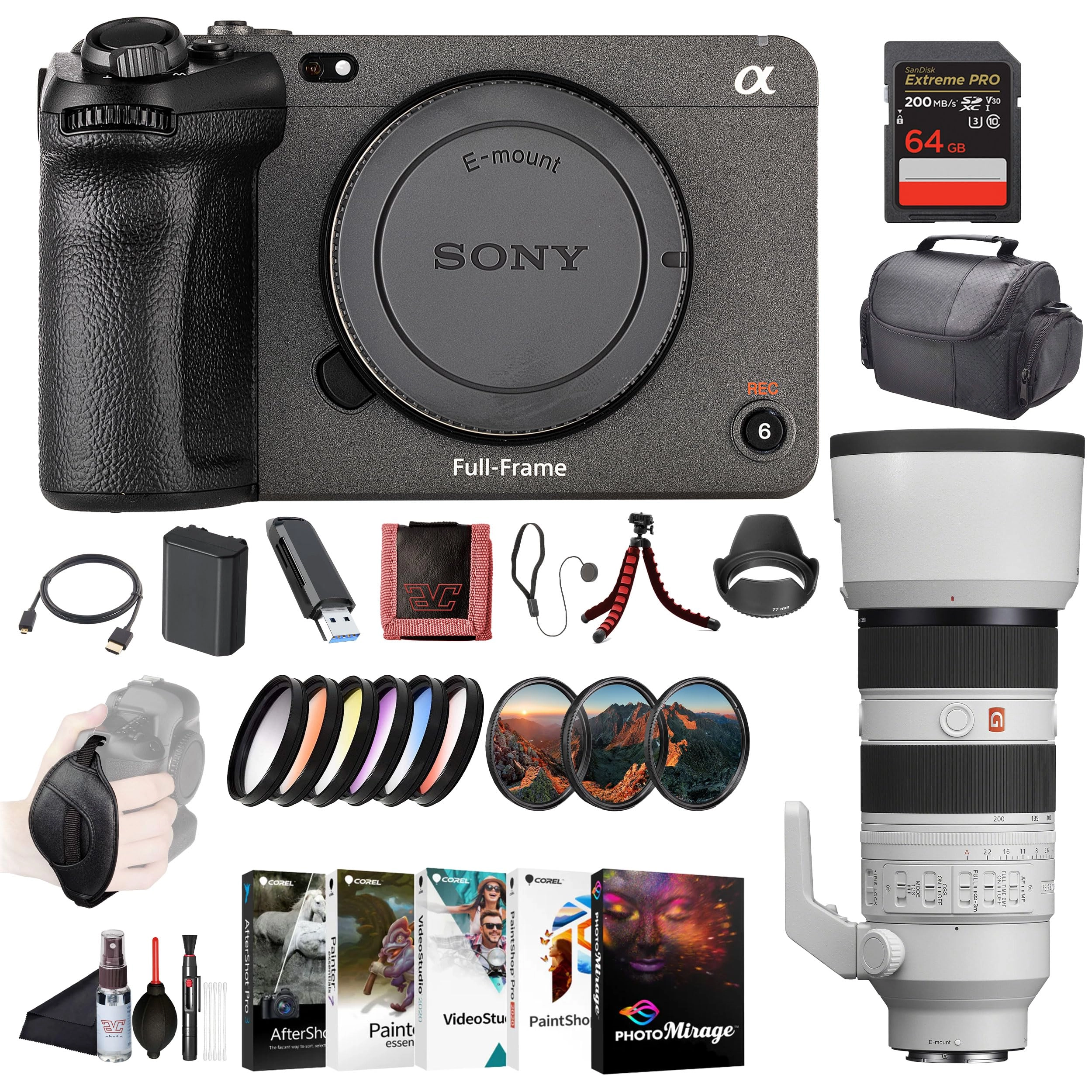 Sony FX3 + FE 70-200mm f/2.8 GM OSS II